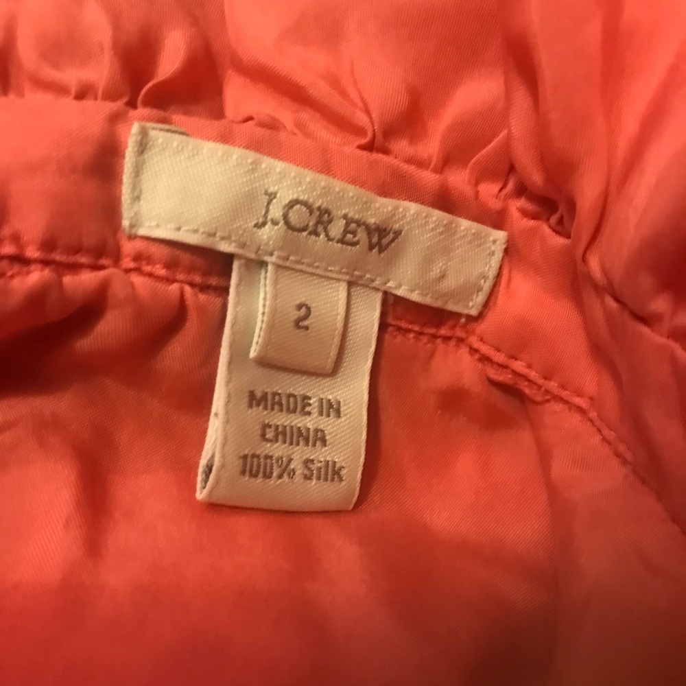 Jcrew Ruffle neck top - Picture 2 of 3